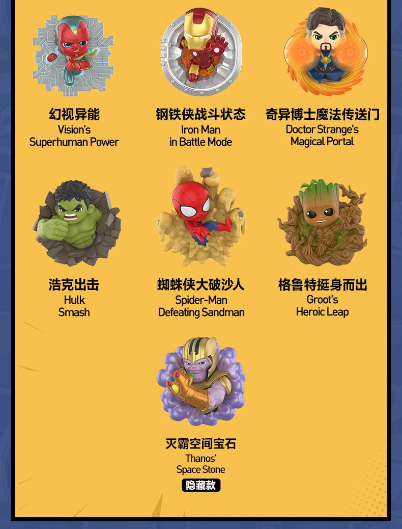 Marvel Mystery Blind Box | Random Superhero Mini Figure Collectible Figures - The Eezee Shop