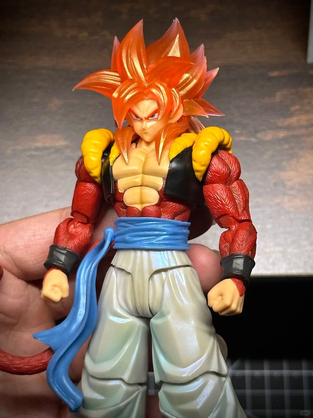 Gogeta Super Saiyan 4 Figure | Dragon Ball GT Statue Collectible Figures - The Eezee Shop