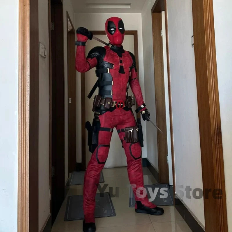 Boys Deadpool Bodysuit | Kids Superhero Compression Costume Cosplay Costumes - The Eezee Shop