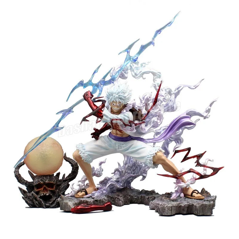 Gear 5 Nika Luffy Light-Up Figure | One Piece GK Statue Collectible Figures - The Eezee Shop