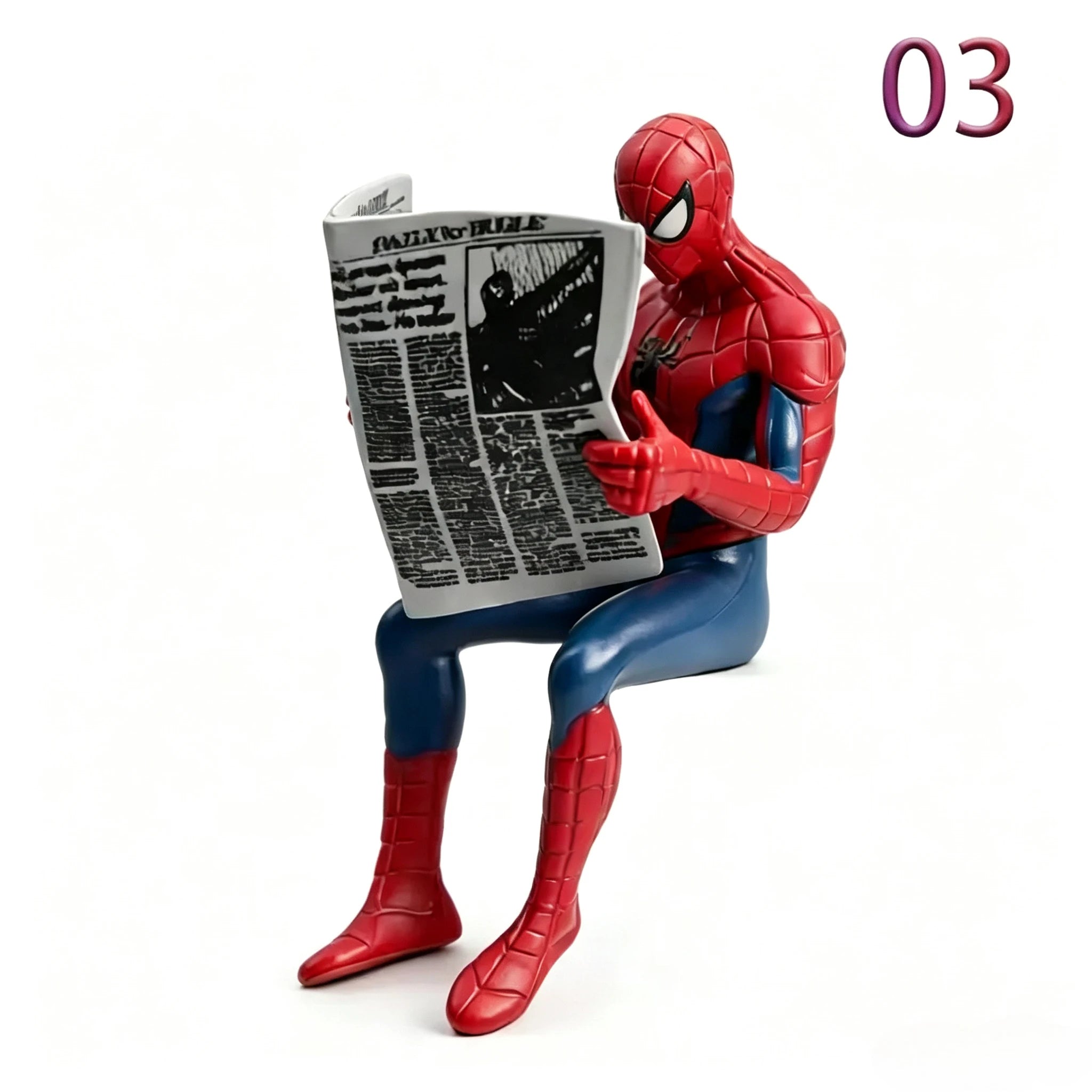 Mini Spider-Man Figure | 7-9cm Handmade Desktop Model Collectible Figures - The Eezee Shop