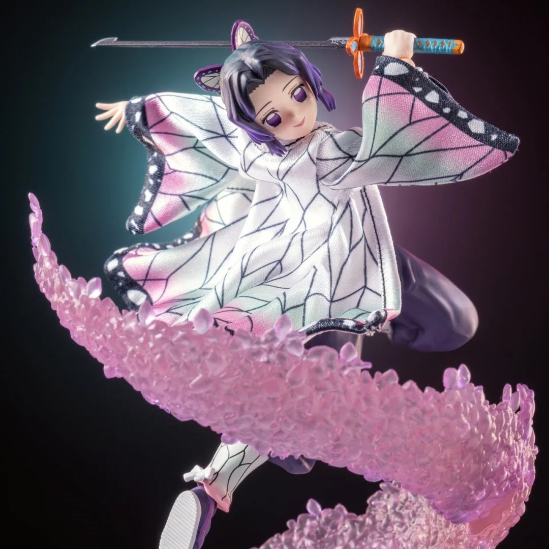 Demon Slayer Shinobu Kocho Cloak Handmade Insect Hashira 1/12 Figure Accessory Anime Figure - The Eezee Shop
