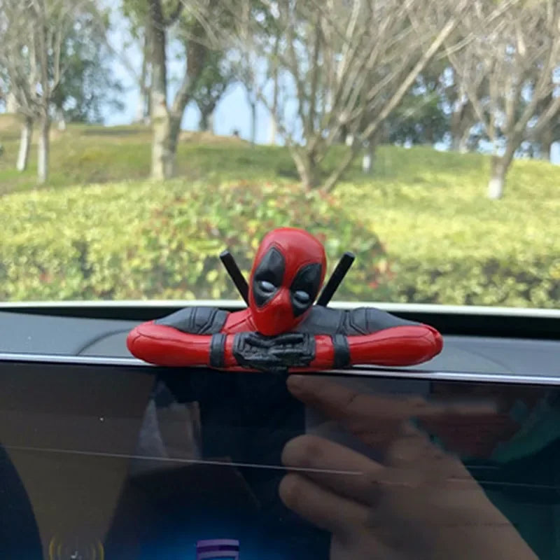 Sitting Deadpool Car Figure | Mini Interior Pendant Decor Car Accessories - The Eezee Shop