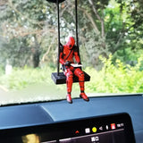 Sitting Deadpool Car Figure | Mini Interior Pendant Decor Car Accessories - The Eezee Shop