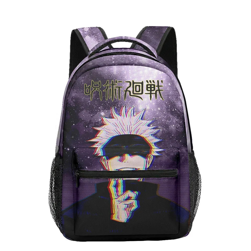 Jujutsu Kaisen Backpack 3-Piece Set | Bag, Pencil Case & Handbag Backpacks - The Eezee Shop