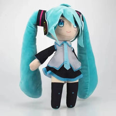 HOT 25cm Japanese Anime Plush Stuffed Toy Hatsune Miku Plush Doll Soft Pillow Future Doll Cute Christmas Gift For Children！！