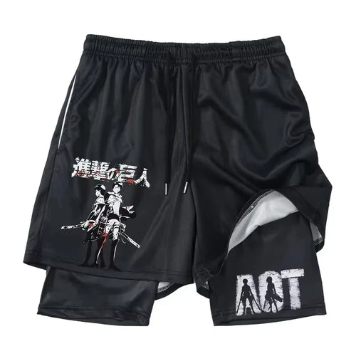 Attack on Titan Anime Merchandise – Premium Fan Collectible performance shorts - The Eezee Shop