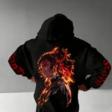 Demon Slayer Graphic Hoodie | Unisex Street Casual Pullover Hoodies & Sweatshirts - The Eezee Shop