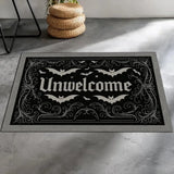 Dragon Bat Pumpkin Unwelcome Mat | Gothic Non-Slip Rug Rugs & Doormats - The Eezee Shop