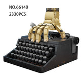 Wednesday Typewriter Building Block Set | 2330-Piece Model Kit Building Block Sets - The Eezee Shop