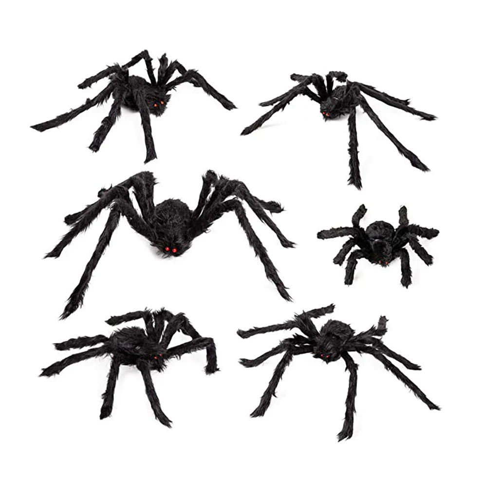Giant Black Spider Decoration | Large Outdoor Halloween Prop Outdoor Halloween Decorations - The Eezee Shop