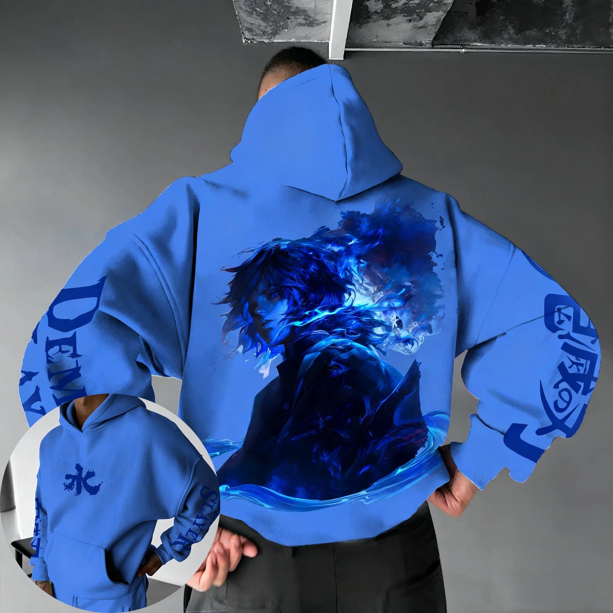 Demon Slayer Graphic Hoodie | Unisex Street Casual Pullover Hoodies & Sweatshirts - The Eezee Shop