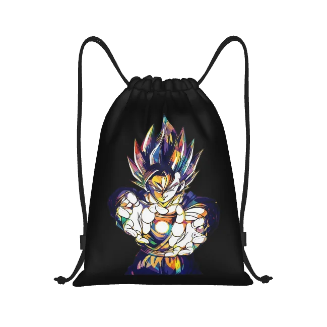 Dragon Ball Drawstring Bag | Waterproof Goku & Vegeta Gym Sack Bags - The Eezee Shop