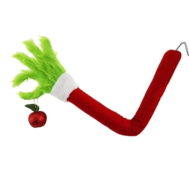 Elf Arm Christmas Tree Doll | Green Fur Monster Decoration Halloween Decorations - The Eezee Shop