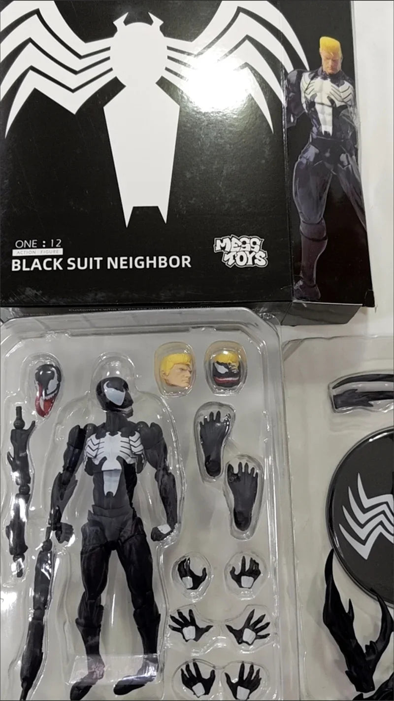 Spider-Man Symbiote & Scarlet Spider Action Figure | 1/12 Scale Collectible Figures - The Eezee Shop
