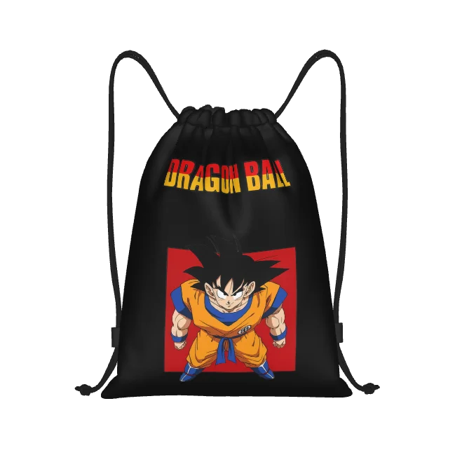 Dragon Ball Drawstring Bag | Waterproof Goku & Vegeta Gym Sack Bags - The Eezee Shop