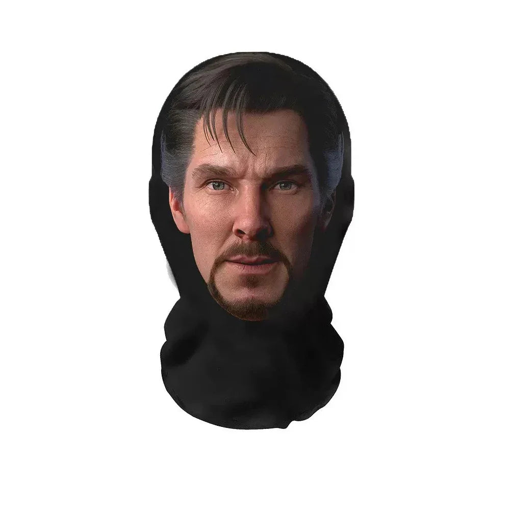 Printed Face Balaclava Mask | Novelty Full Face Halloween Mask Halloween Masks - The Eezee Shop