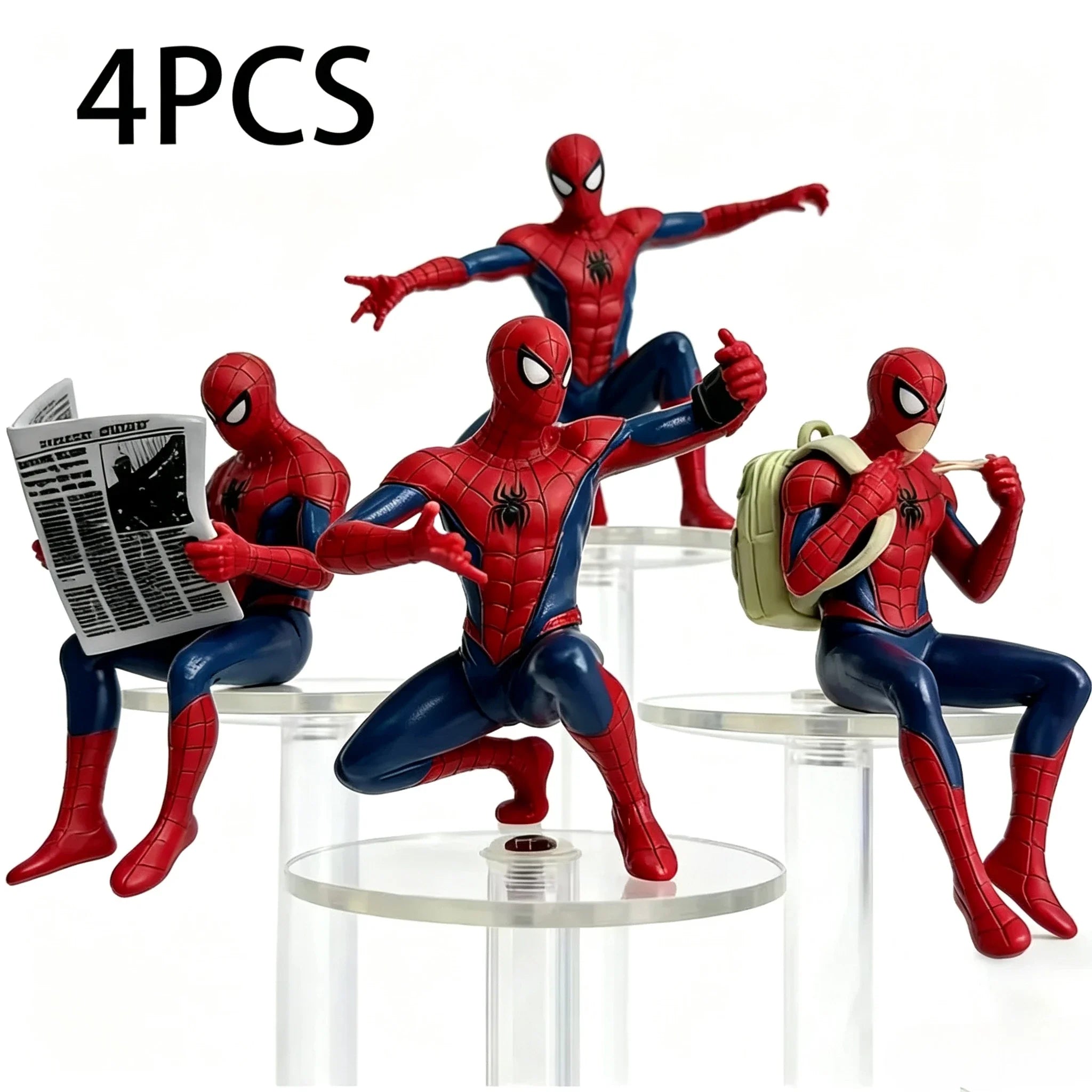 Mini Spider-Man Figure | 7-9cm Handmade Desktop Model Collectible Figures - The Eezee Shop