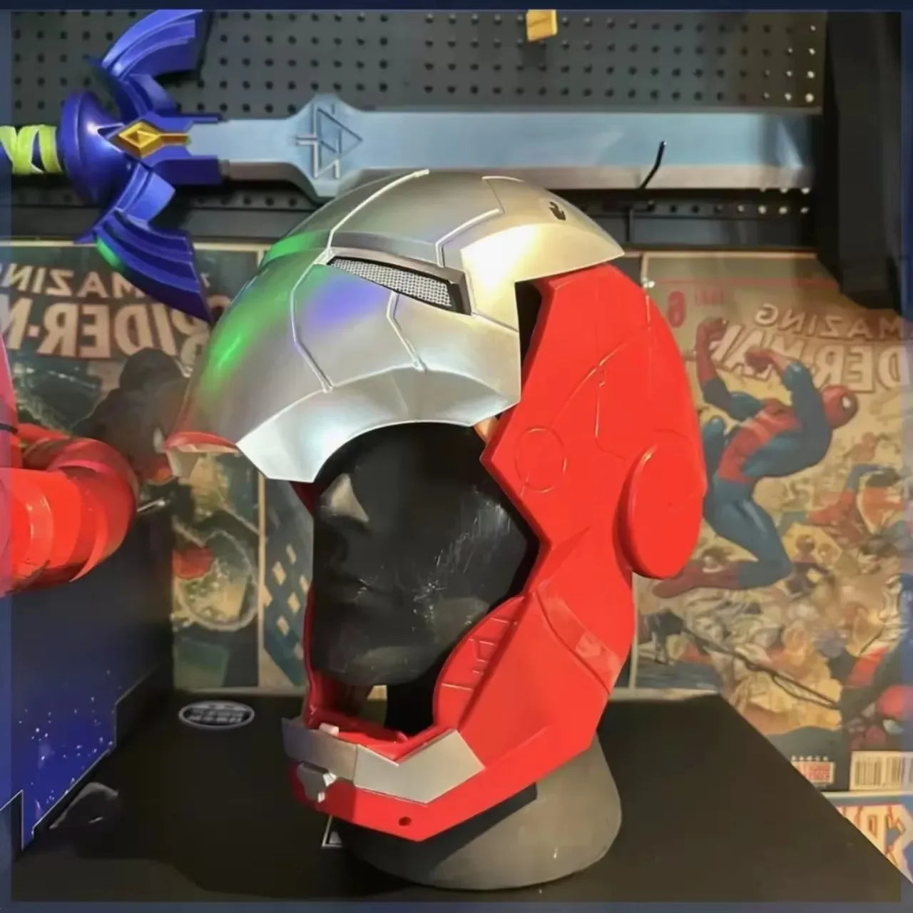Iron Man Electric Helmet | 1:1 Auto Open & Close Wearable Mask Cosplay Masks & Helmets - The Eezee Shop