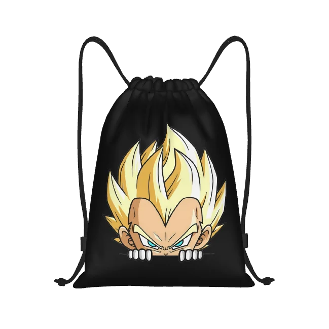 Dragon Ball Drawstring Bag | Waterproof Goku & Vegeta Gym Sack Bags - The Eezee Shop
