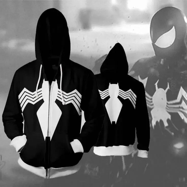 Venom 3D Print Hoodie | Men's Full Body Villain Sweatshirt Hoodies & Sweatshirts - The Eezee Shop