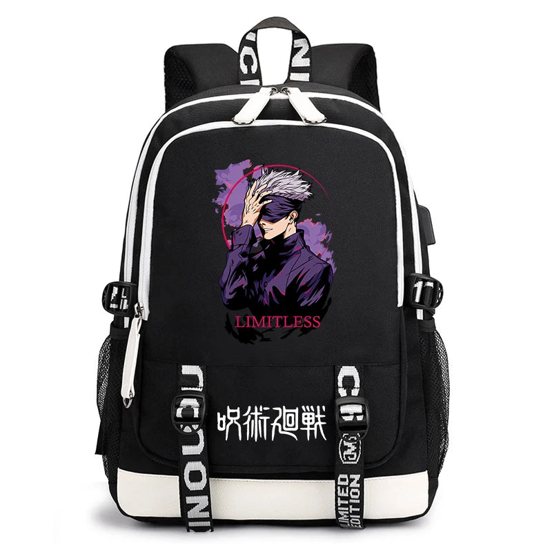 Jujutsu Kaisen Student Backpack | Lightweight Anime Daypack Backpacks - The Eezee Shop