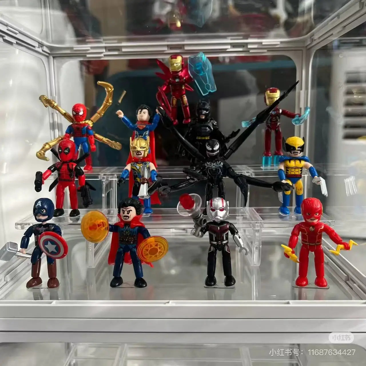 Avengers Pocket Building Block Figures | 12-Piece Mini Set Building Block Sets - The Eezee Shop