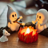 Ghost Campfire Halloween Decoration | Spooky Outdoor Party Prop Outdoor Halloween Decorations - The Eezee Shop