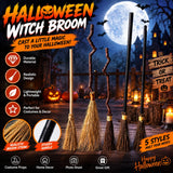 Bendable Witch Broom Prop | Handmade Halloween Costume Broom Cosplay Props - The Eezee Shop