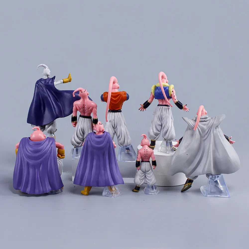 Dragon Ball Z Majin Buu 8pcs Figure Set All Forms PVC Anime Figure - The Eezee Shop