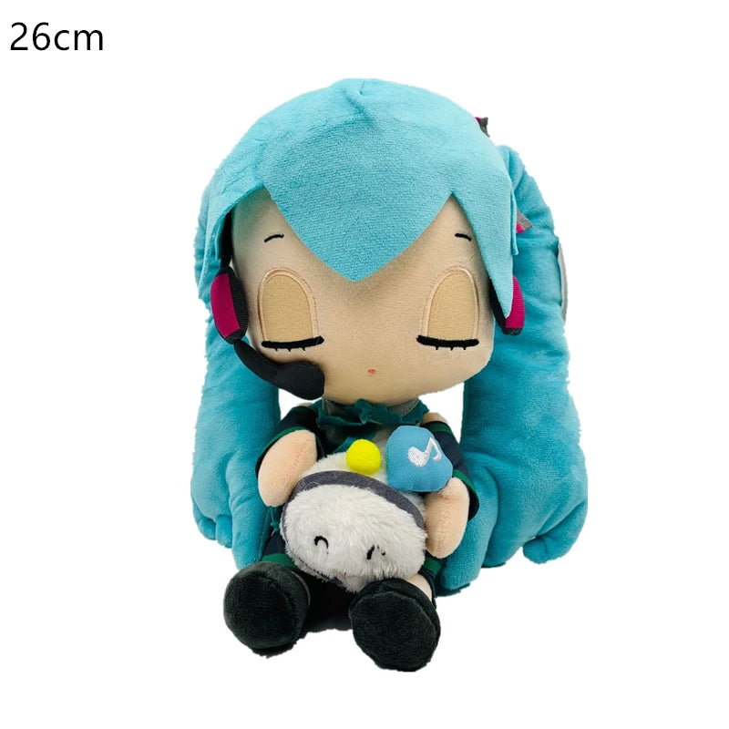 Explosive Hatsune Miku Plush Doll Beautiful Girl Peripheral Plush Toy Kawaii Pillow Girl Birthday Gift Couple Gift