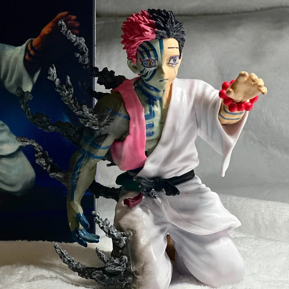 Akaza Kneeling Figure | Demon Slayer Final Confession Statue Collectible Figures - The Eezee Shop