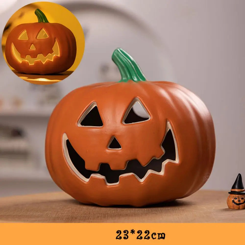 Pumpkins Lamp Halloween Decoration For Home Yard Garden Outdoor Decor Hallowen Horror House Skull Party Props Glow in The Dark - The Eezee Shop