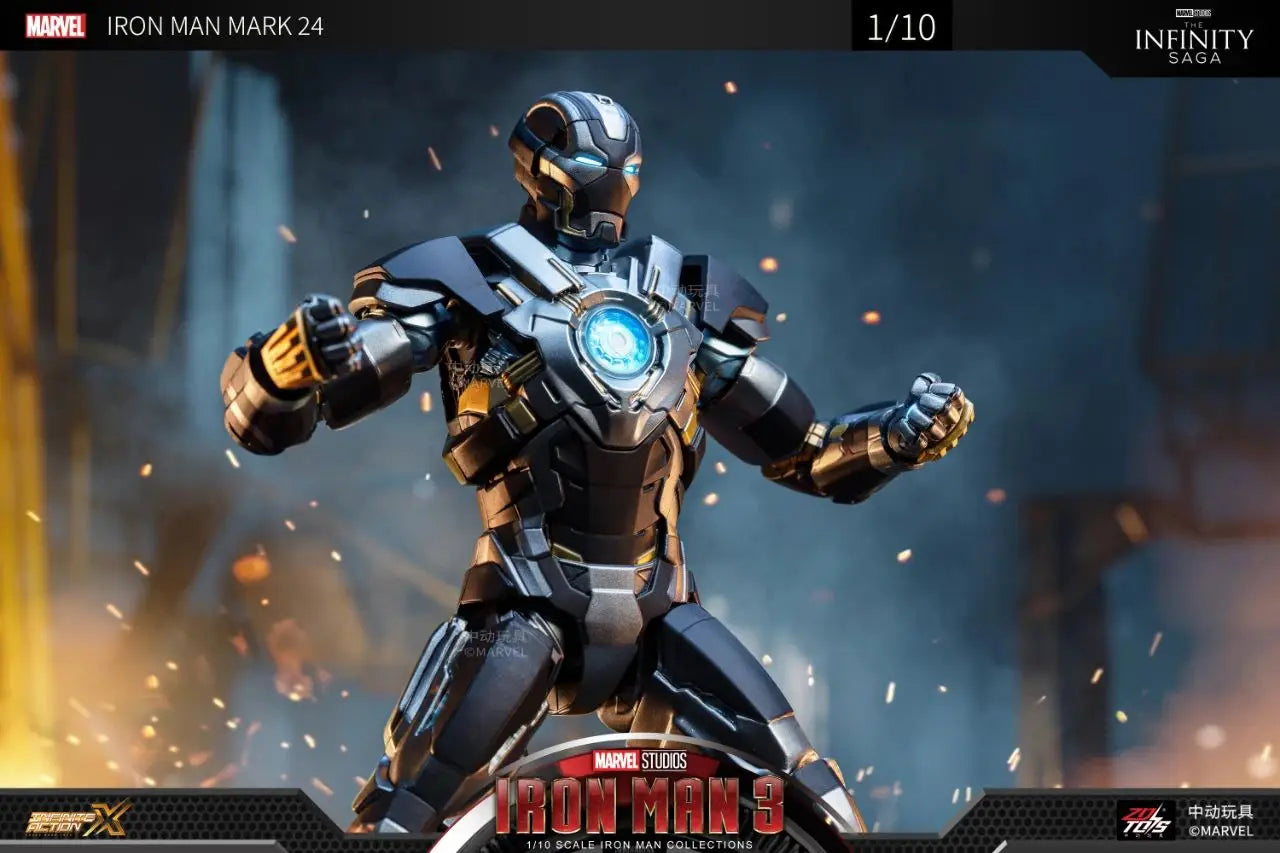 Iron Man Mark 35 Red Snapper Figure | Tony Stark Collectible Collectible Figures - The Eezee Shop