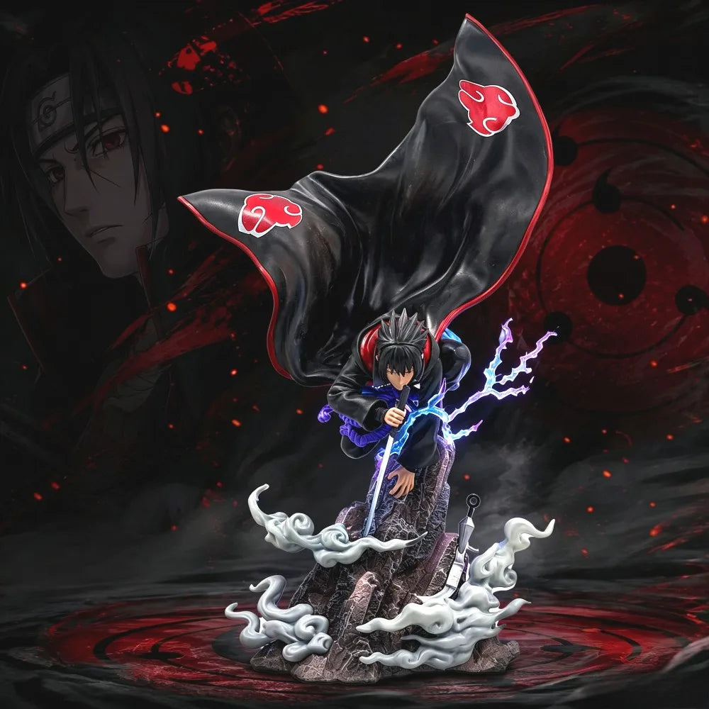 Sasuke Uchiha 43cm Statue | Large Naruto PVC Figure Collectible Figures - The Eezee Shop