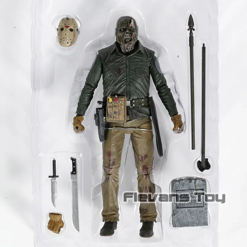 Jason Voorhees 7" Action Figure | Horror Movie Collectible Collectible Figures - The Eezee Shop