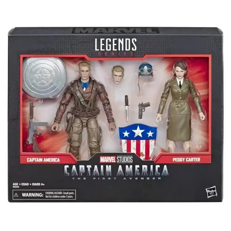 Peggy Carter Captain America Action Figure | 6" Collectible Collectible Figures - The Eezee Shop