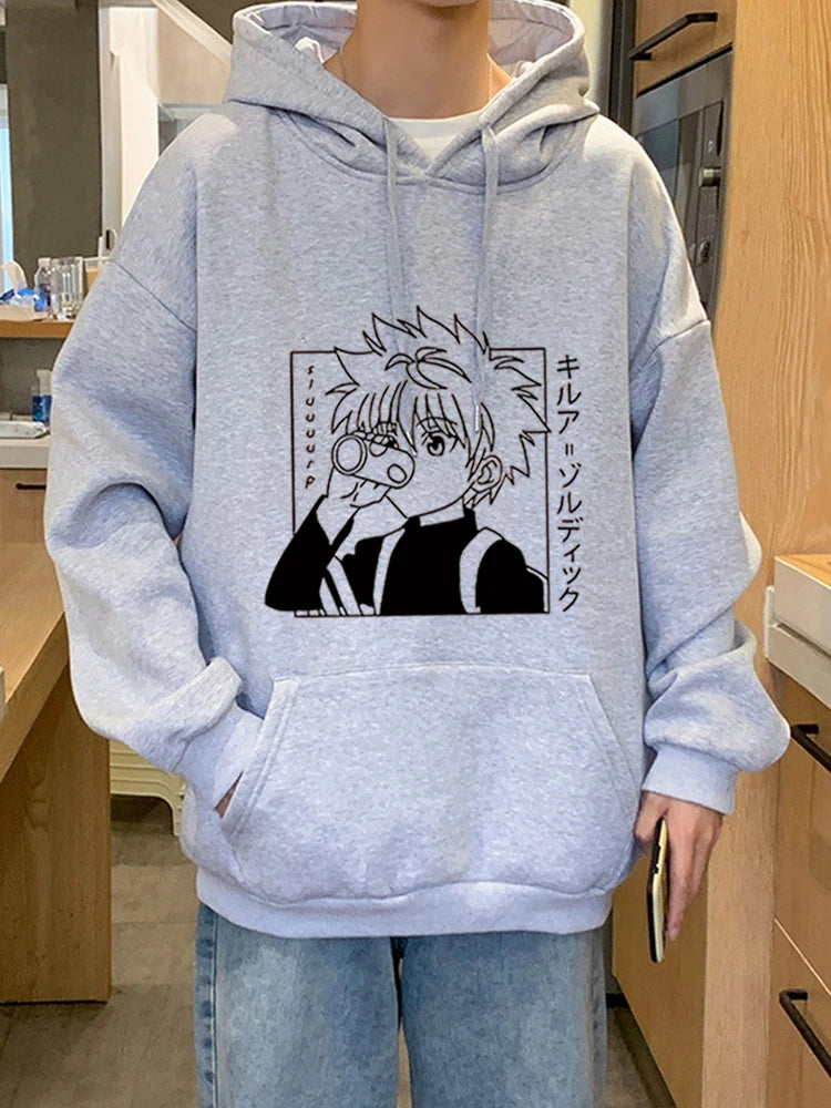 Kurapika Hoodie | Hunter x Hunter Fleece Manga Sweatshirt Hoodies & Sweatshirts - The Eezee Shop