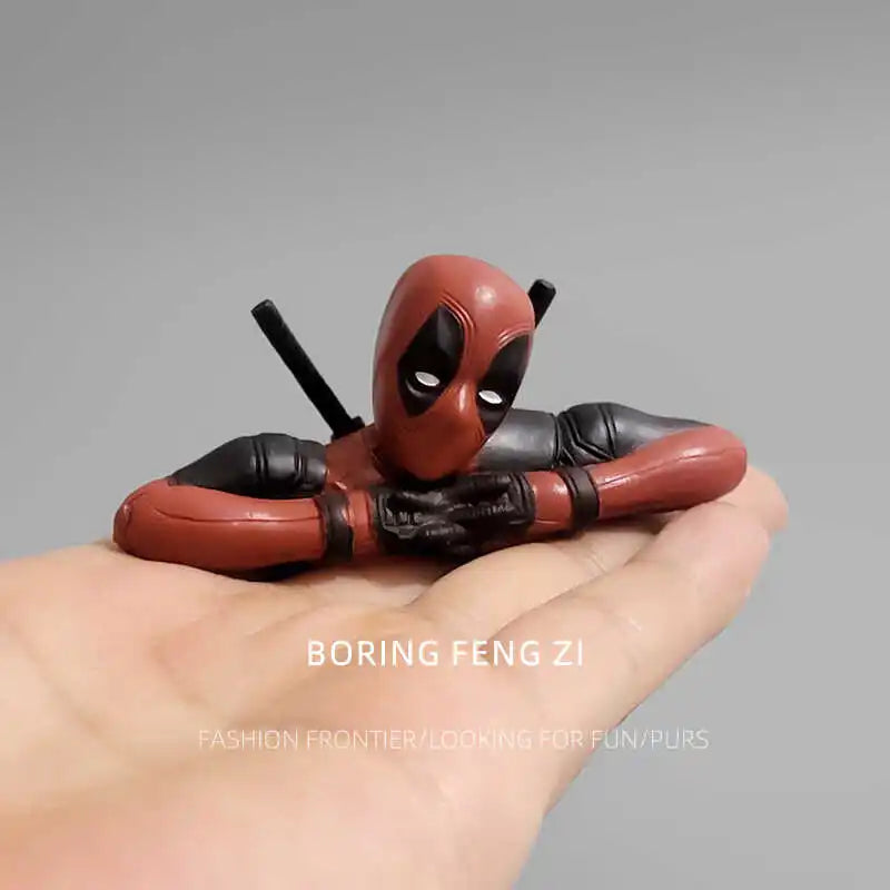 Mini Deadpool Desk Figure | Funny Workstation Ornament Collectible Figures - The Eezee Shop