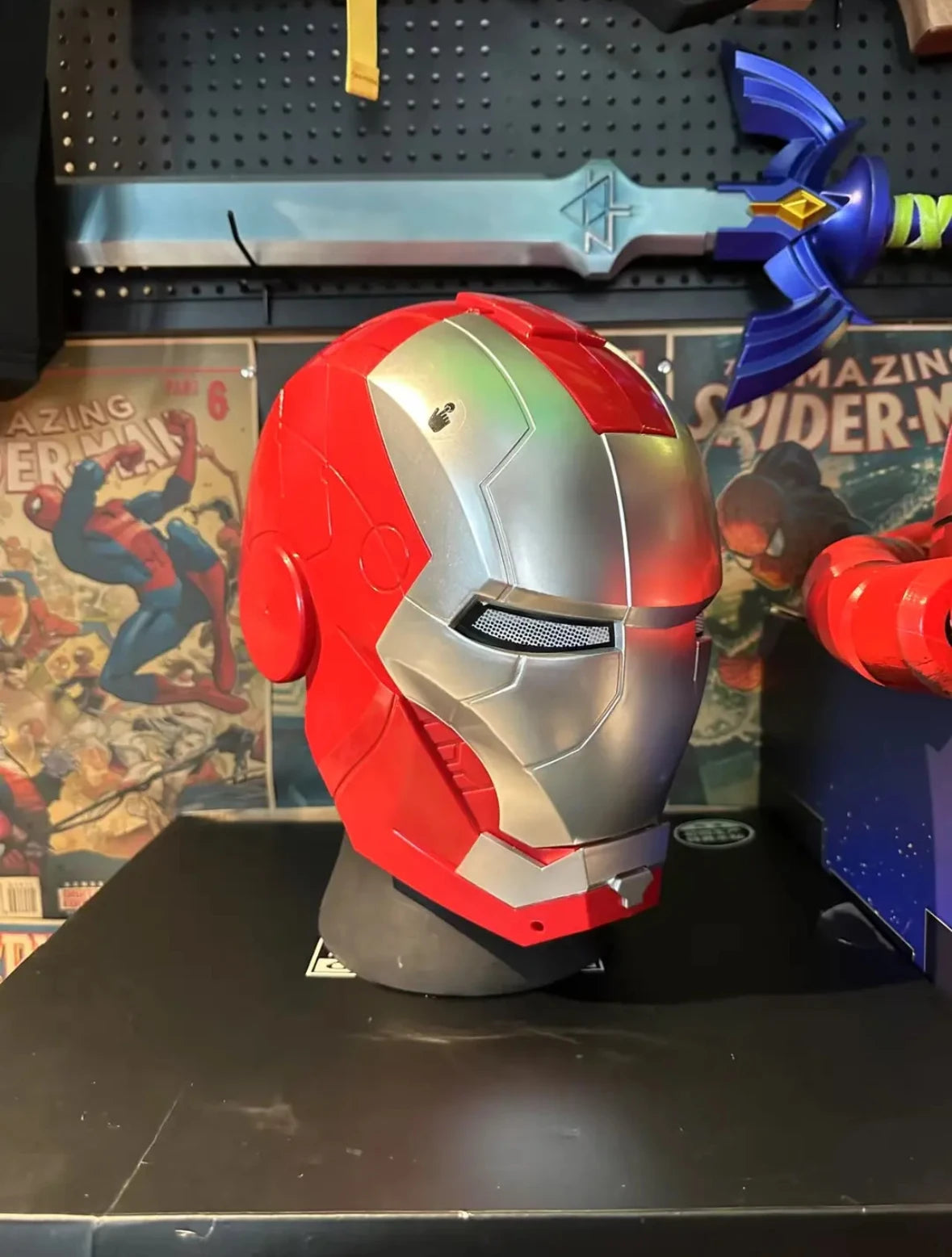 Iron Man Electric Helmet | 1:1 Auto Open & Close Wearable Mask Cosplay Masks & Helmets - The Eezee Shop