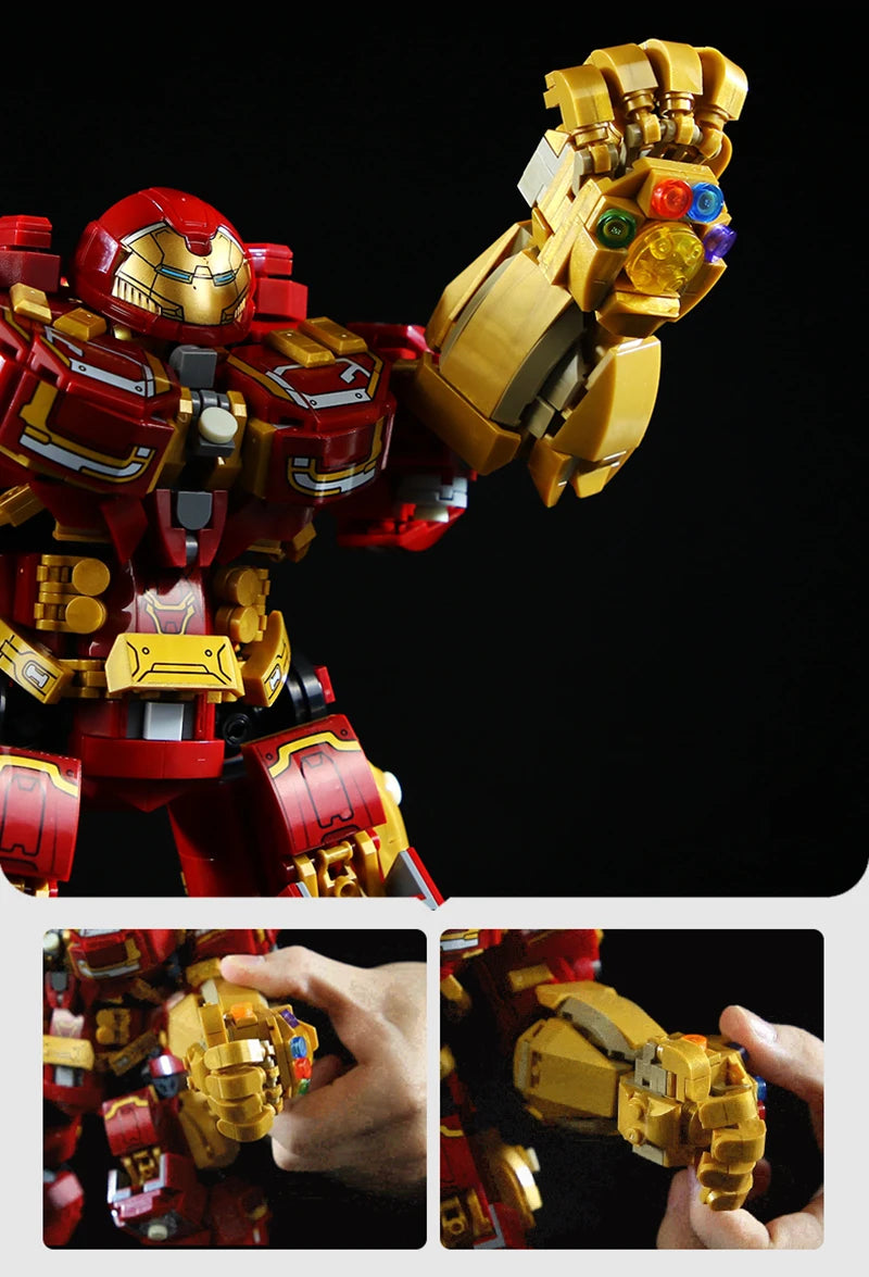 Marvel Superhero Building Block Set | 2000+ Piece Iron Man Bricks Building Block Sets - The Eezee Shop
