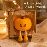 Pumpkin Silicone Night Light | Tap Control Rechargeable Lamp Lamps & Night Lights - The Eezee Shop