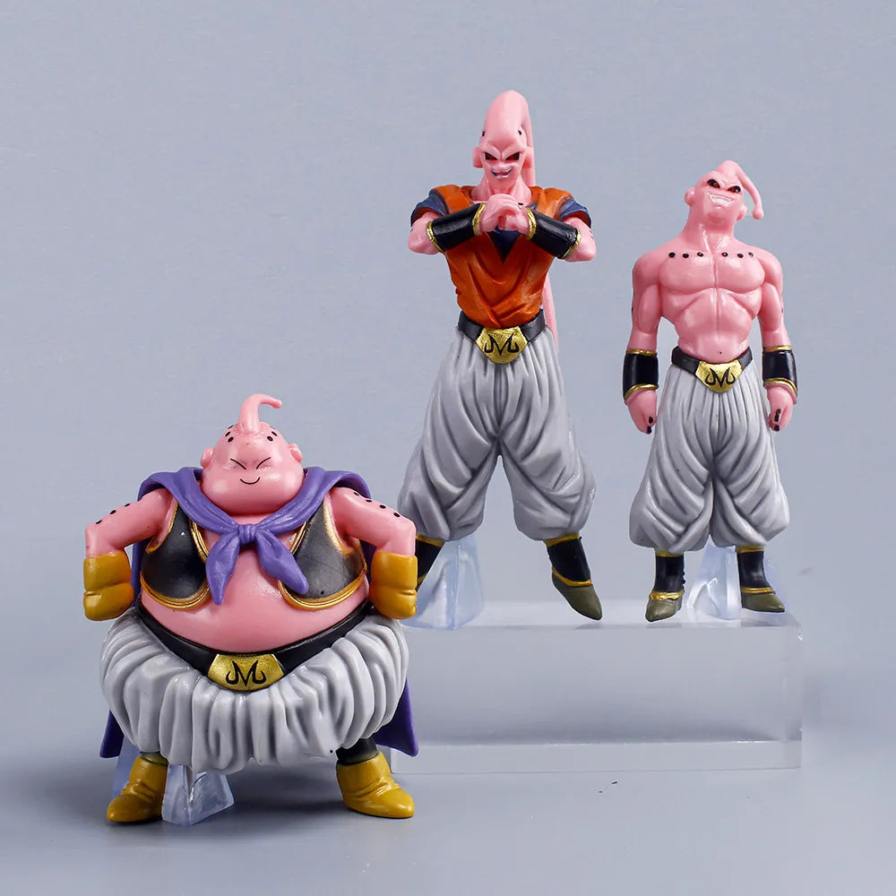 Dragon Ball Z Majin Buu 8pcs Figure Set All Forms PVC Anime Figure - The Eezee Shop