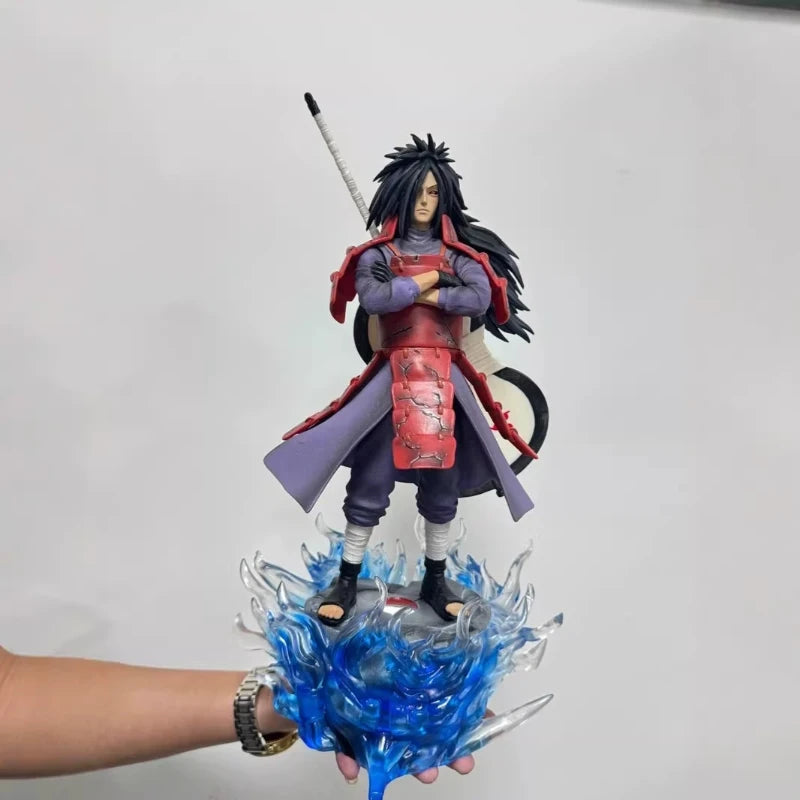 Naruto Shippuden Madara Uchiha GK Action Figure Gatekeeper Light-Up Collectible Statue Anime Figure - The Eezee Shop
