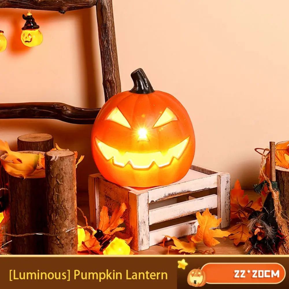 Pumpkins Lamp Halloween Decoration For Home Yard Garden Outdoor Decor Hallowen Horror House Skull Party Props Glow in The Dark - The Eezee Shop