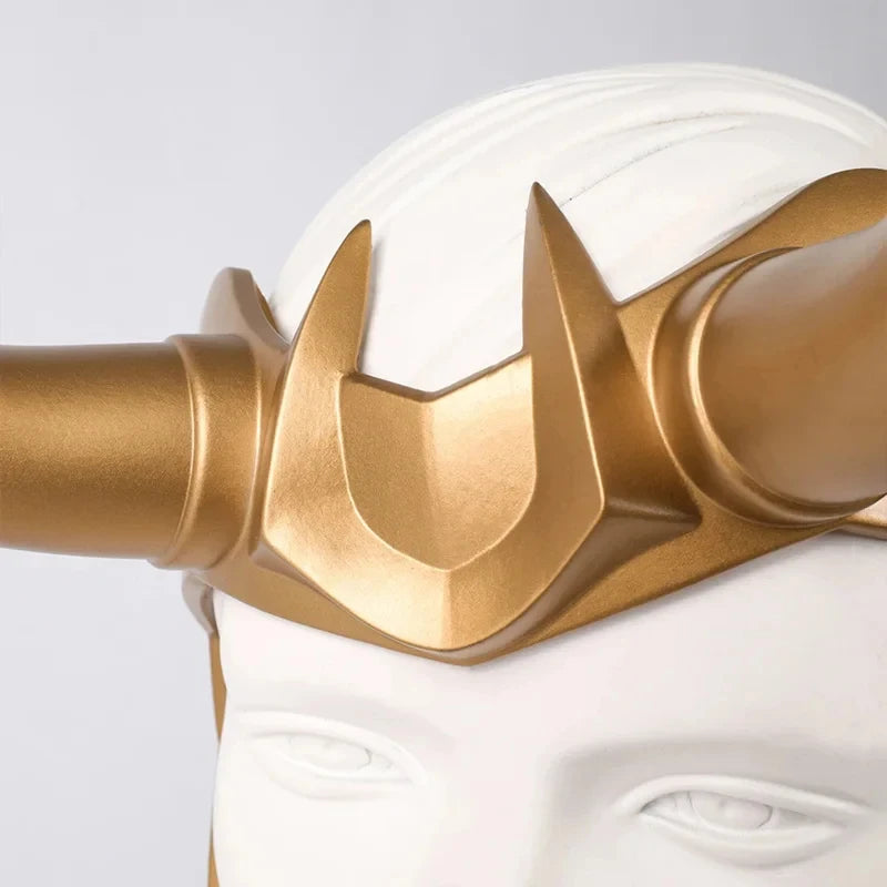 Loki Horned Helmet | Latex Crown Mask for Cosplay Cosplay Masks & Helmets - The Eezee Shop
