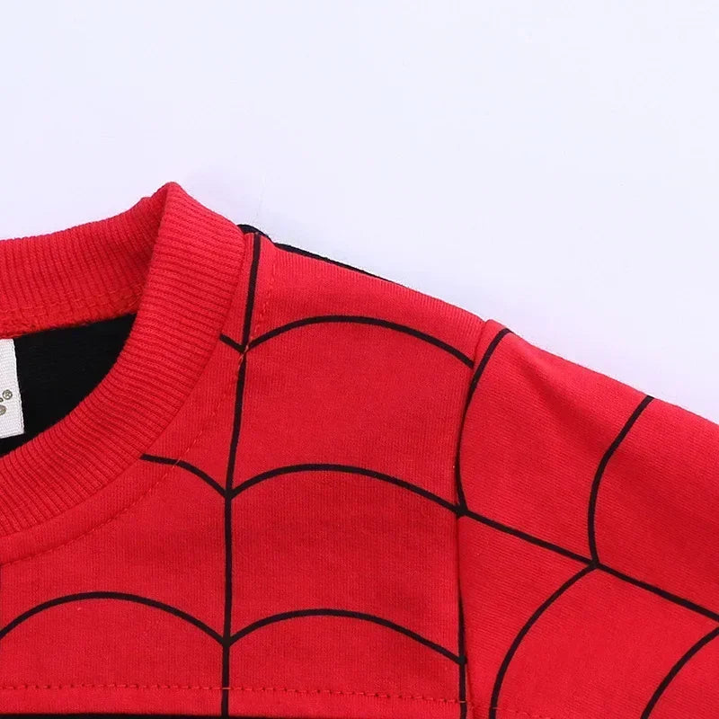 Superhero 3-Piece Tracksuit | Hooded Vest, T-Shirt & Pants Set Outfit Sets - The Eezee Shop