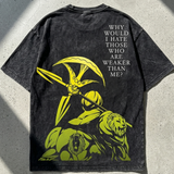 Escanor Seven Deadly Sins Hot-Blooded Anime Streetwear Anime Tshirts - The Eezee Shop