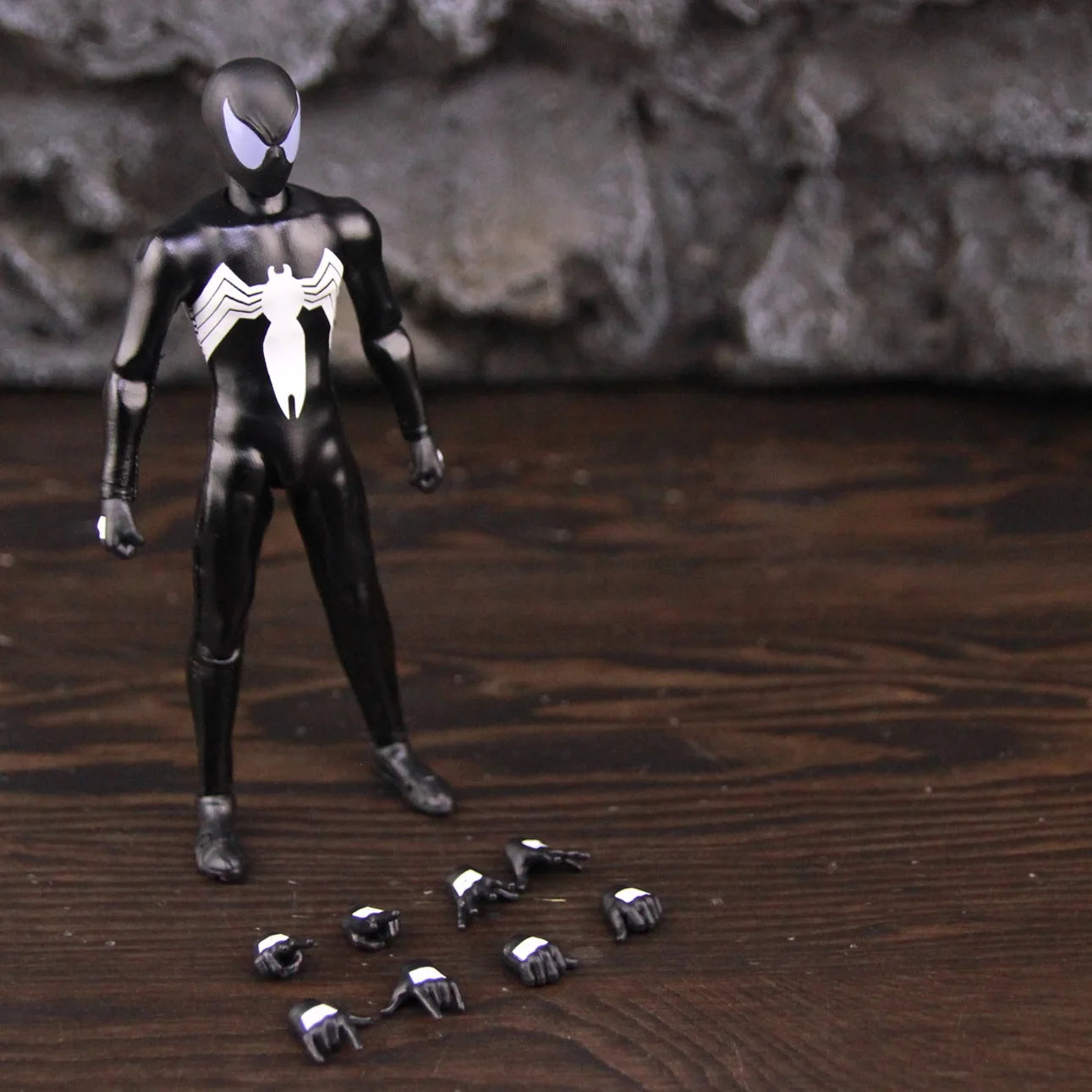 Venomized Punisher 6" Action Figure | Symbiote Collectible Collectible Figures - The Eezee Shop