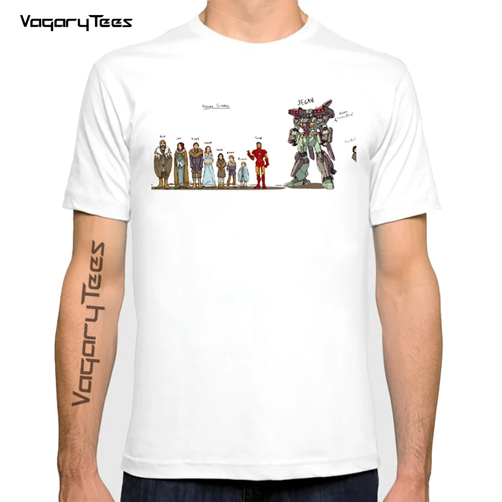 House Stark Graphic T-Shirt | Funny Fantasy Fan Tee Graphic Tees - The Eezee Shop